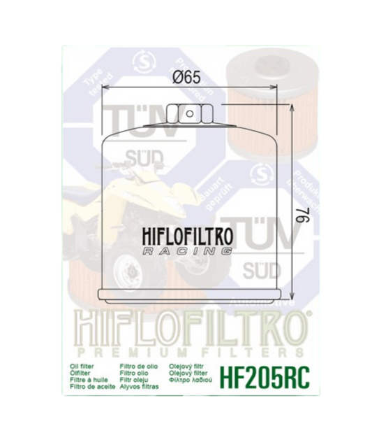 HiFlo Filtro HF205RC