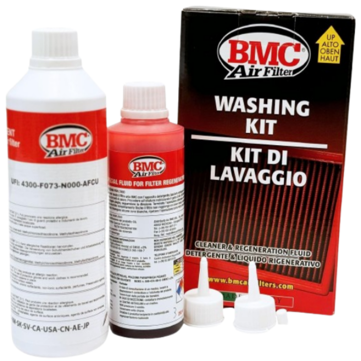 BMC – Reinigungs- und Ölset für Luftfilter