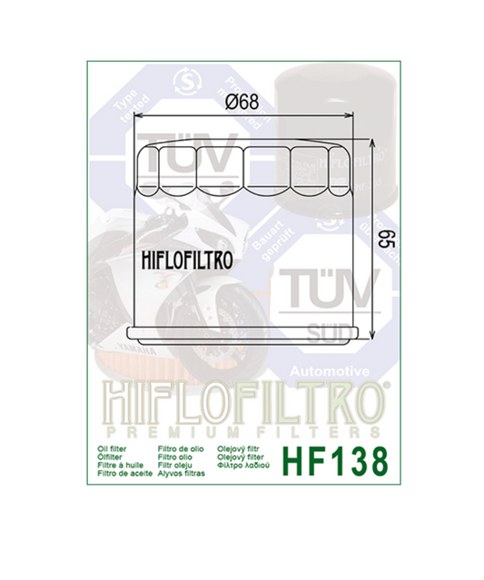 HiFlo Filtro HF138