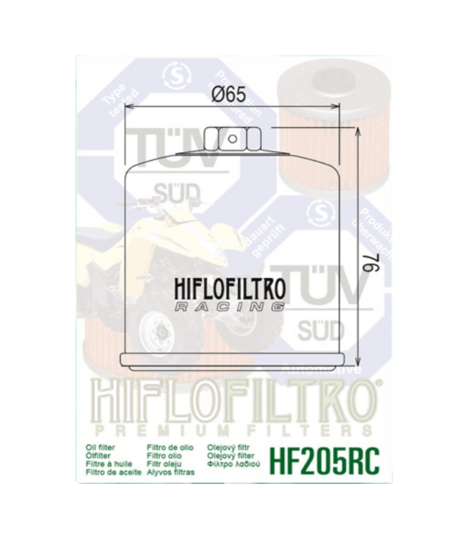 HiFlo Filtro HF205RC